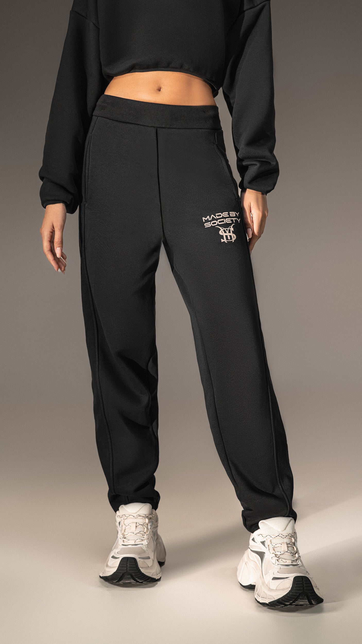 Pantaloni confort modern Made by Society - P25676