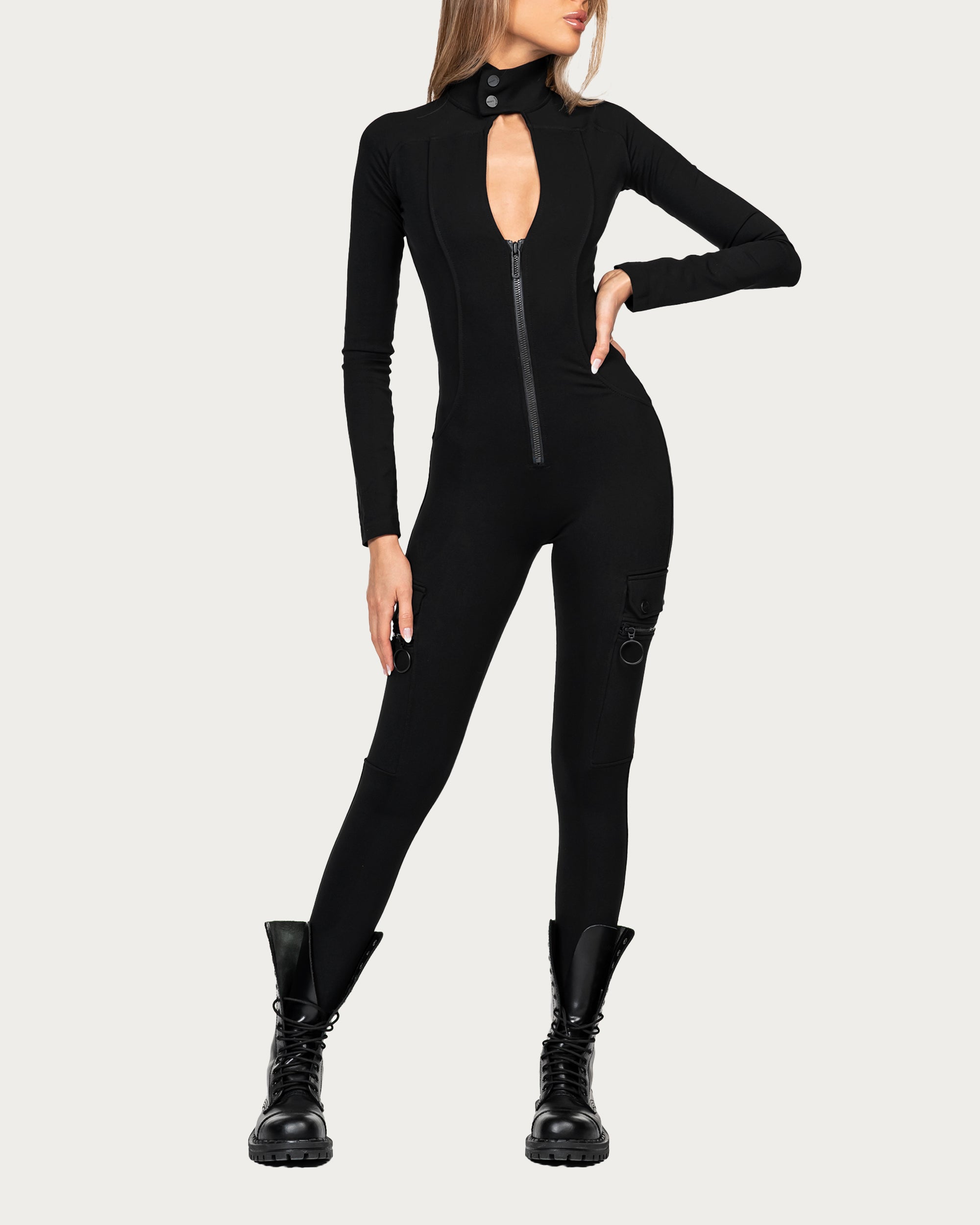 BODYCON JUMPSUIT - S25049