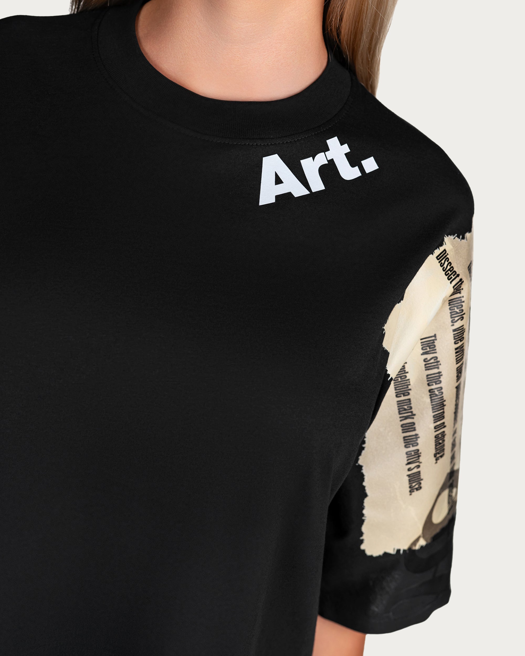 T-SHIRT ARTYSTYCZNY - T25336