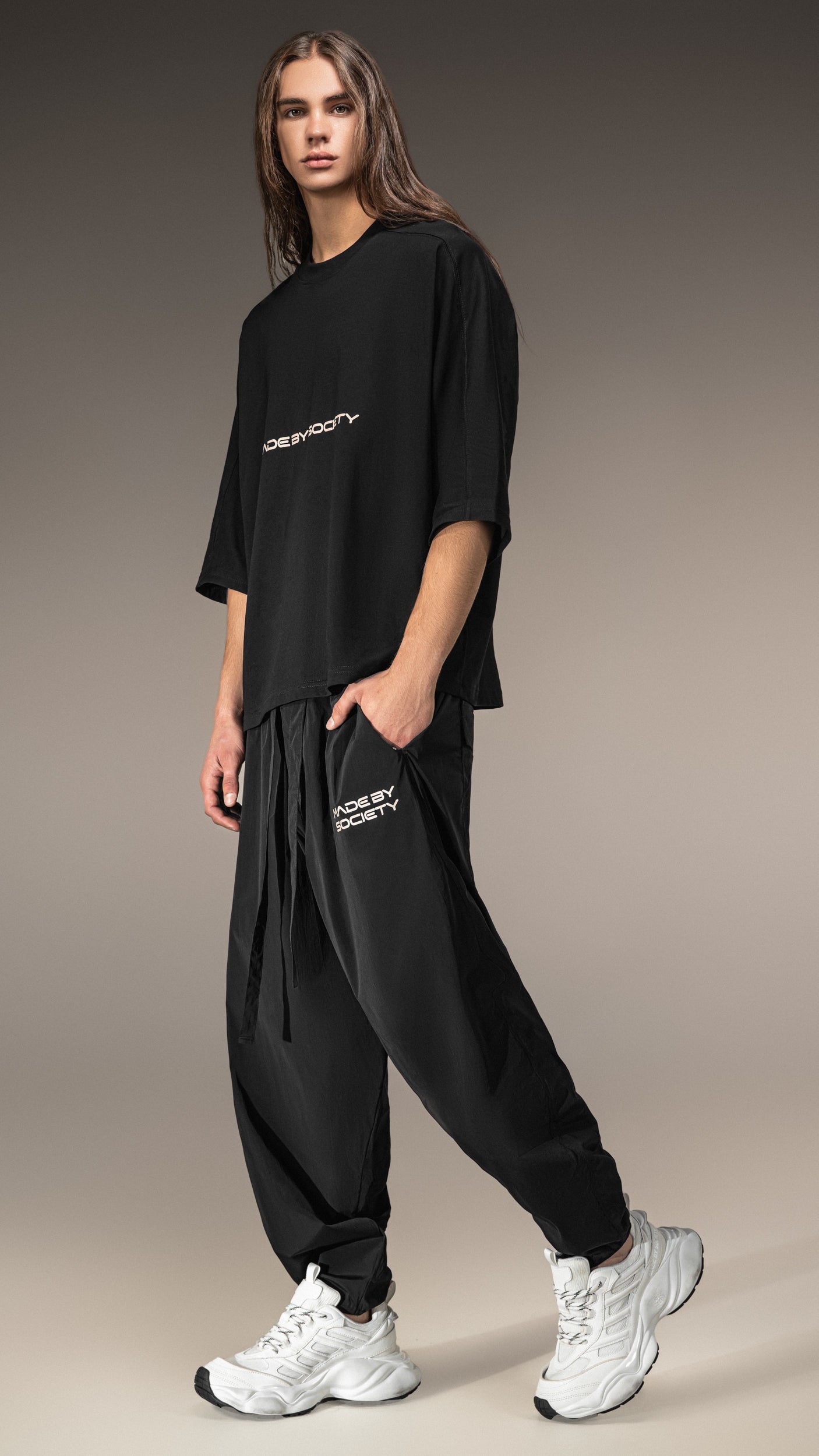 Pantaloni Made by Society - Croi Relaxat – P15747