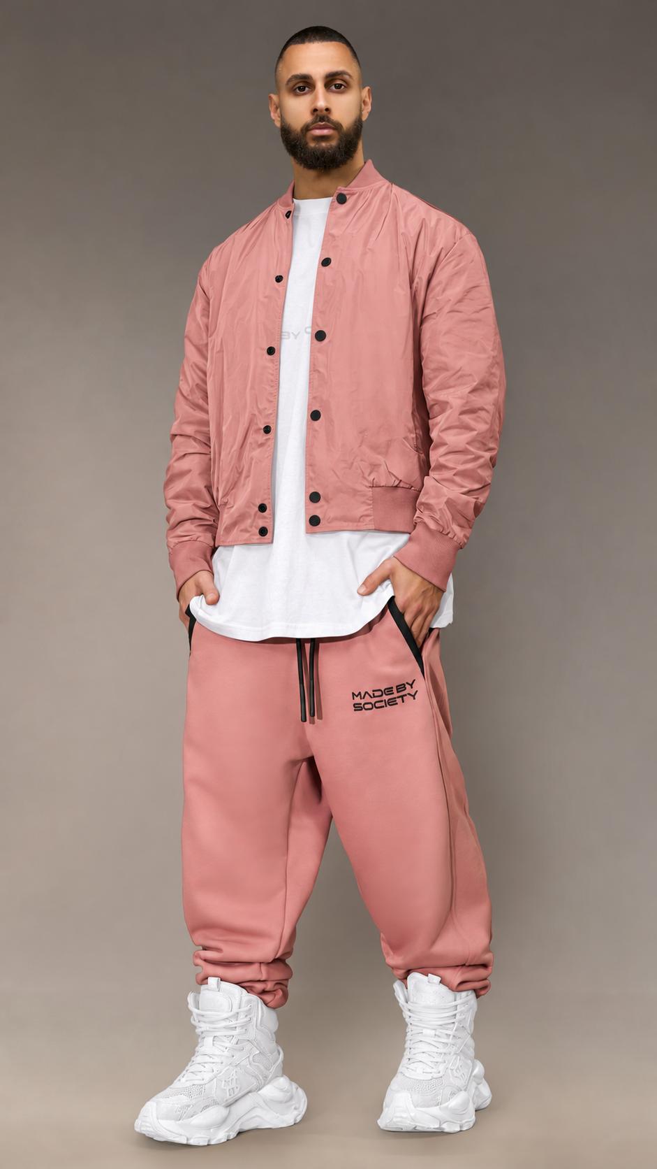 Jogger Spodnie „Made by Society” – P16103