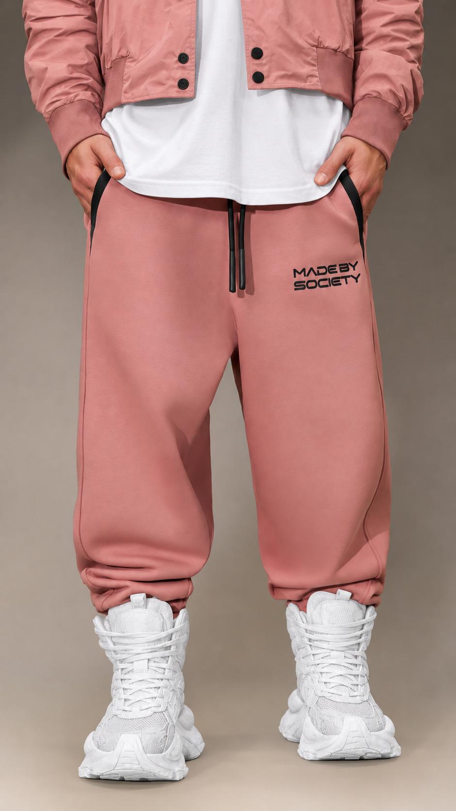 Jogger Spodnie „Made by Society” – P16103