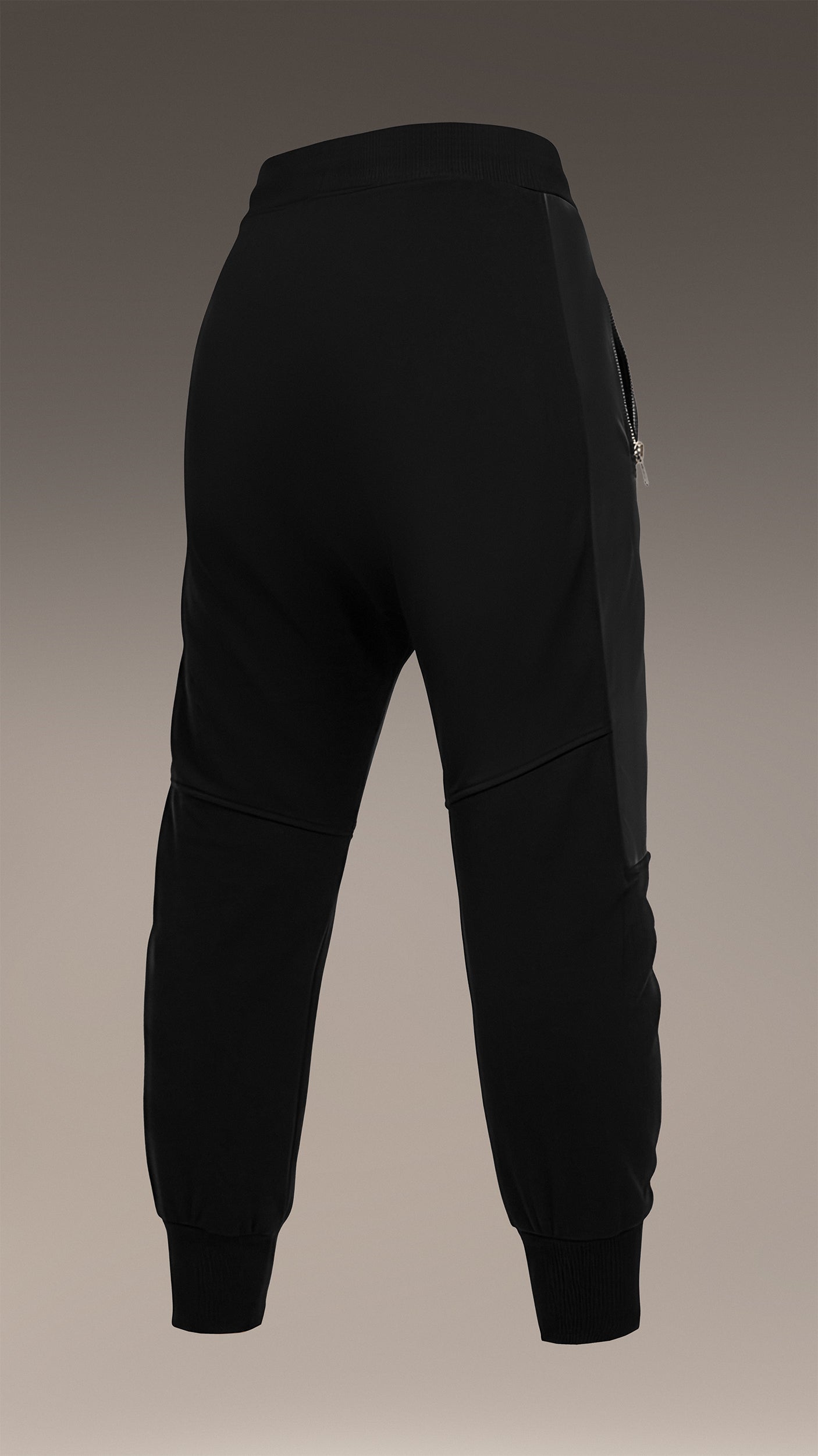 Spodnie dresowe z ekoskóry - P21108