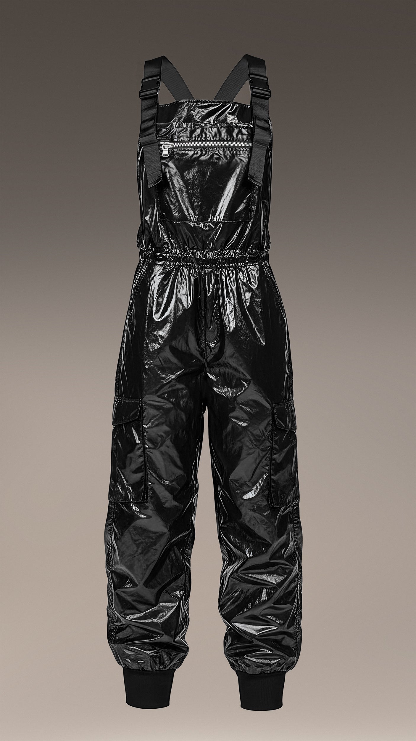 Błyszczące ogrodniczki - P21084