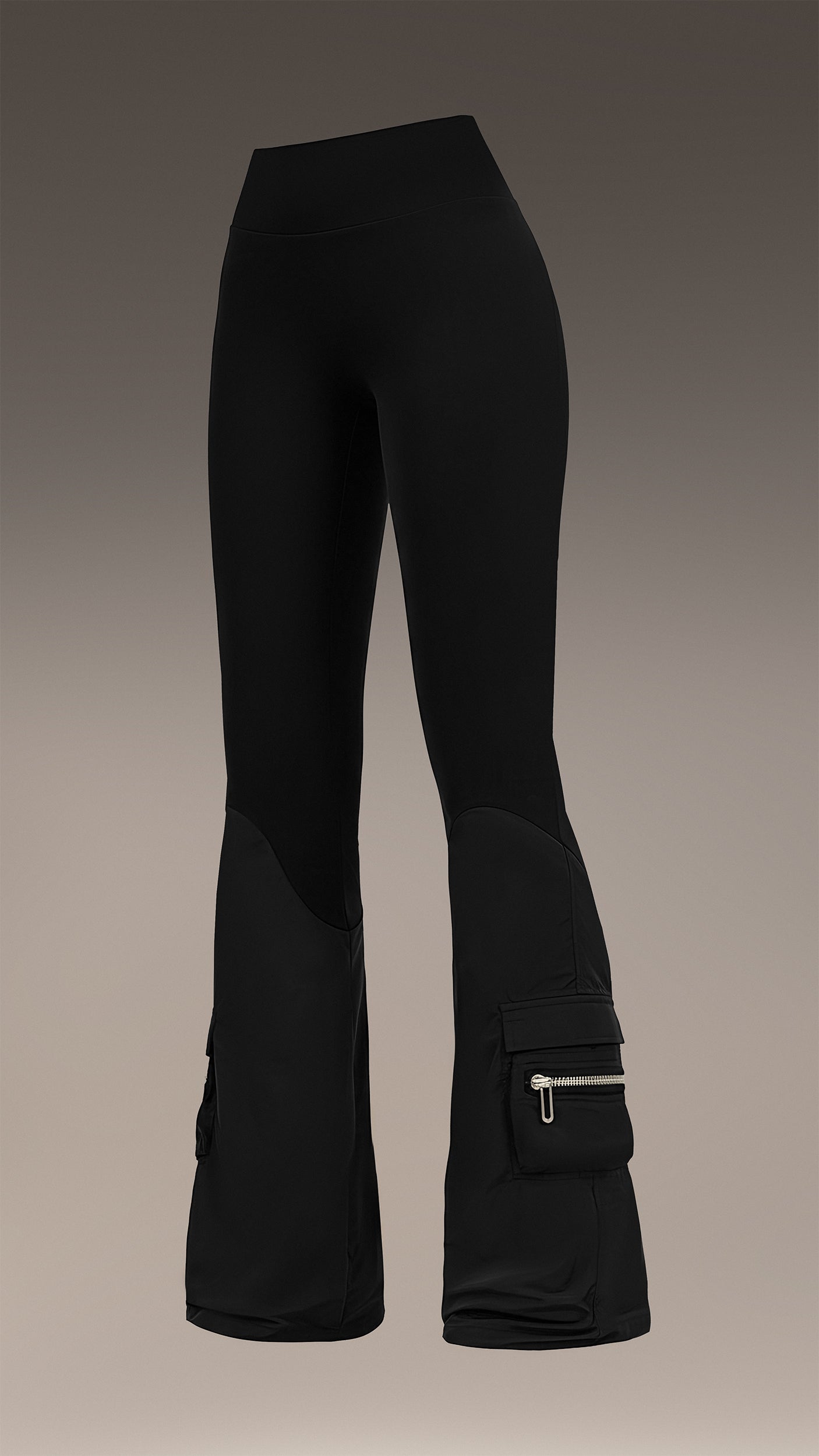 Rozkloszowane legginsy - P24979