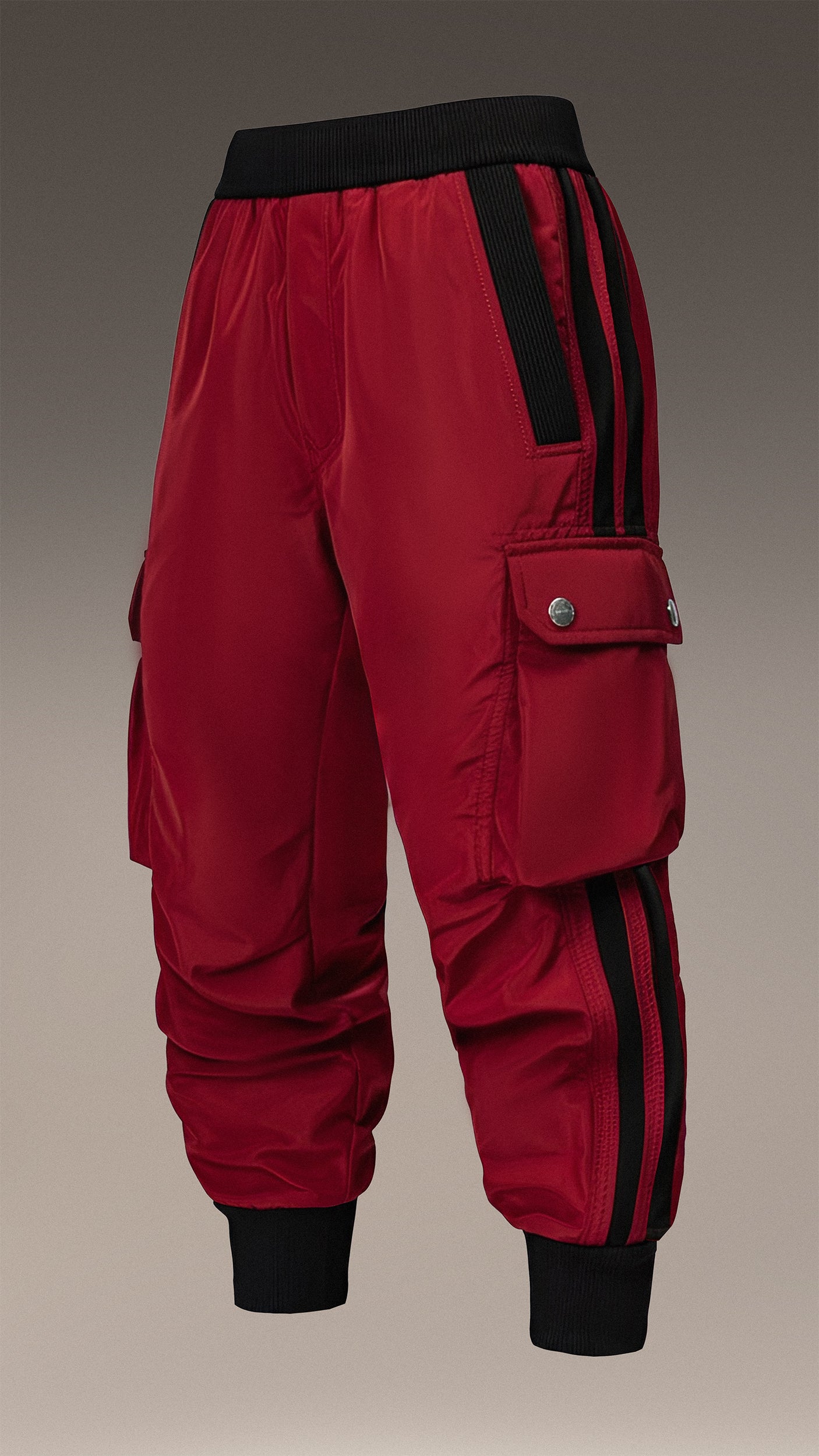 Spodnie cargo z ćwiekami - P34815