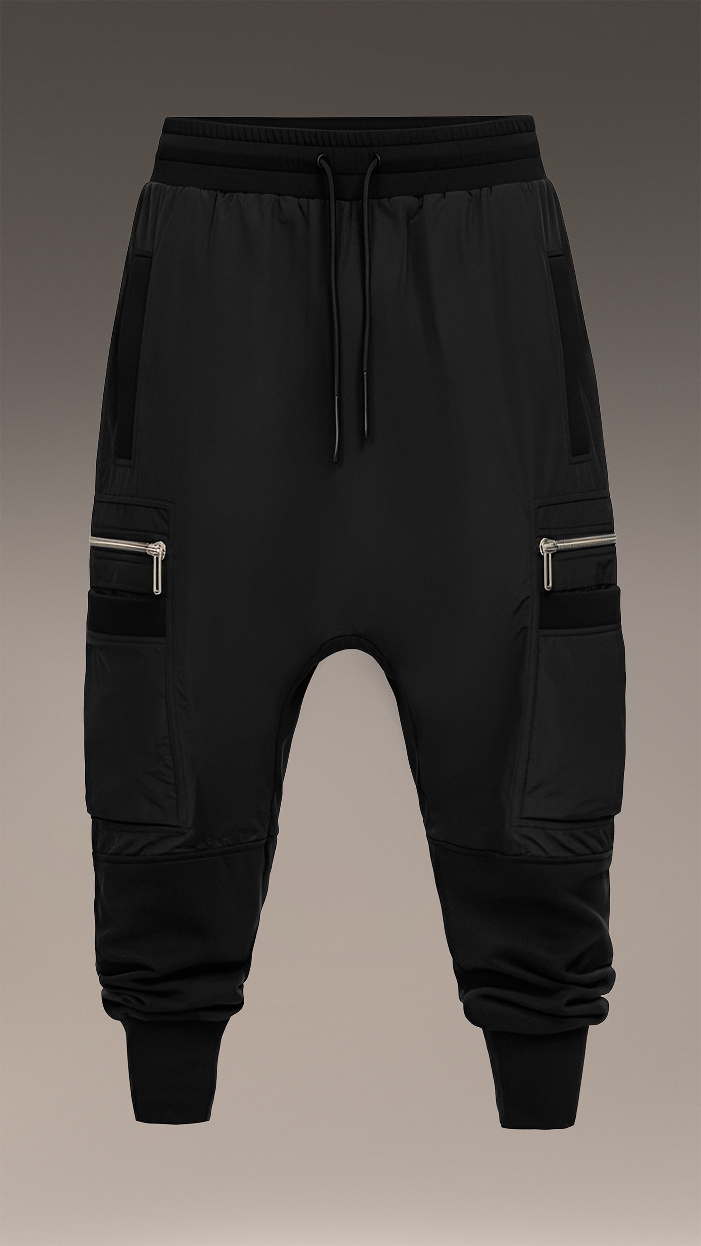 Spodnie jogger z dolnym brzegiem - P13260