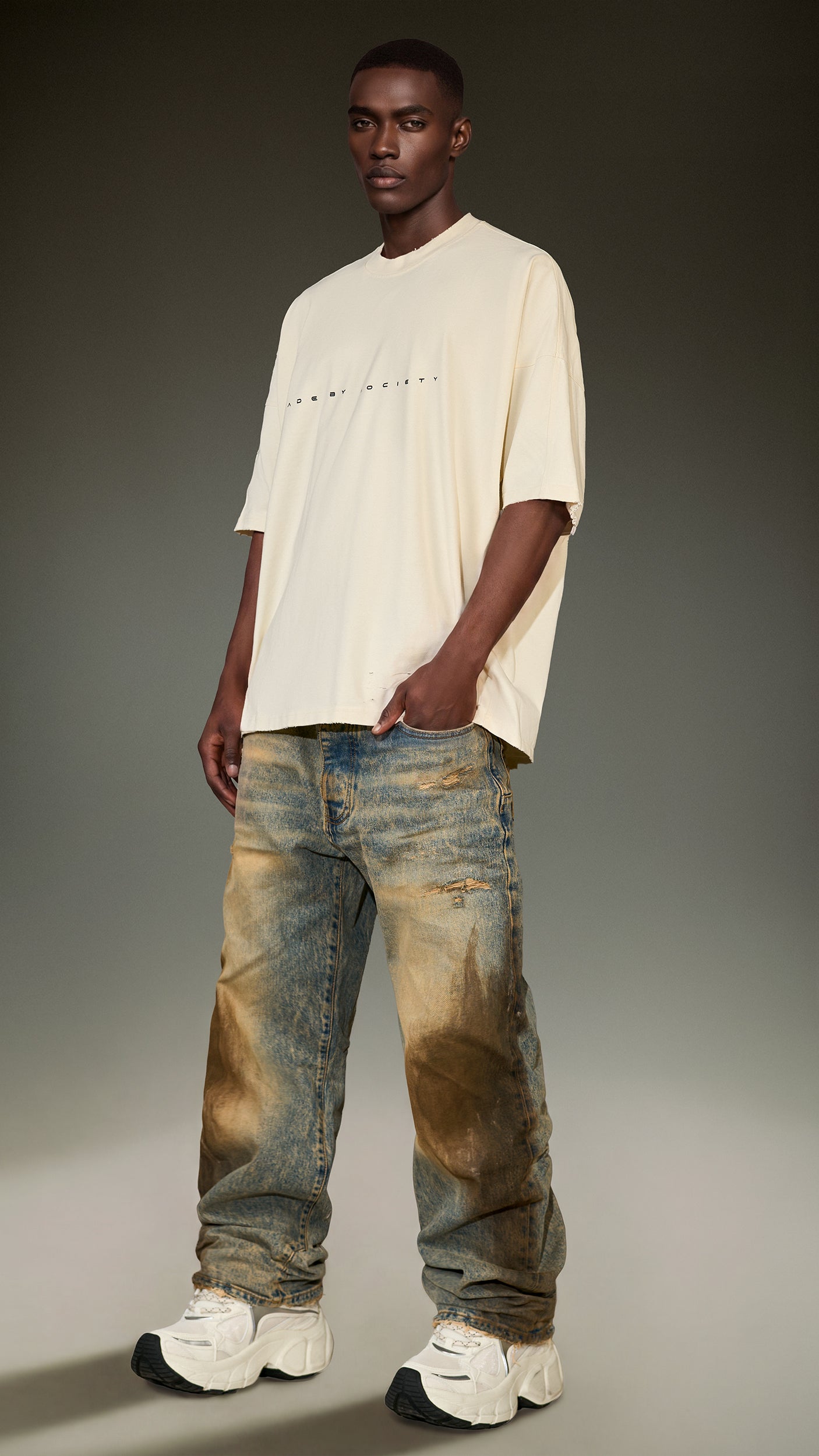 Jeans DISTORTION WASH - P17238