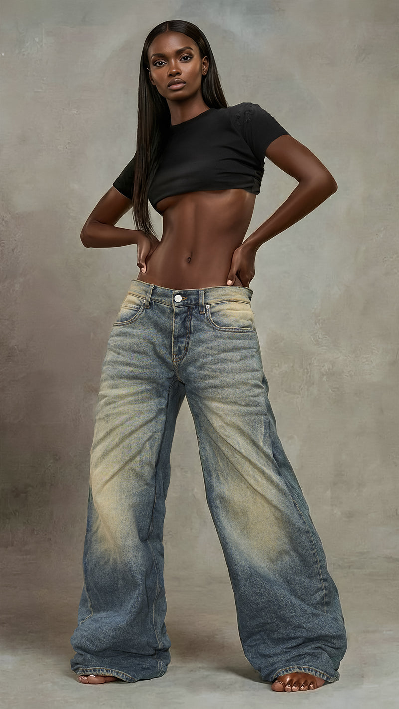 Jeansy OBSIDIAN - P27233