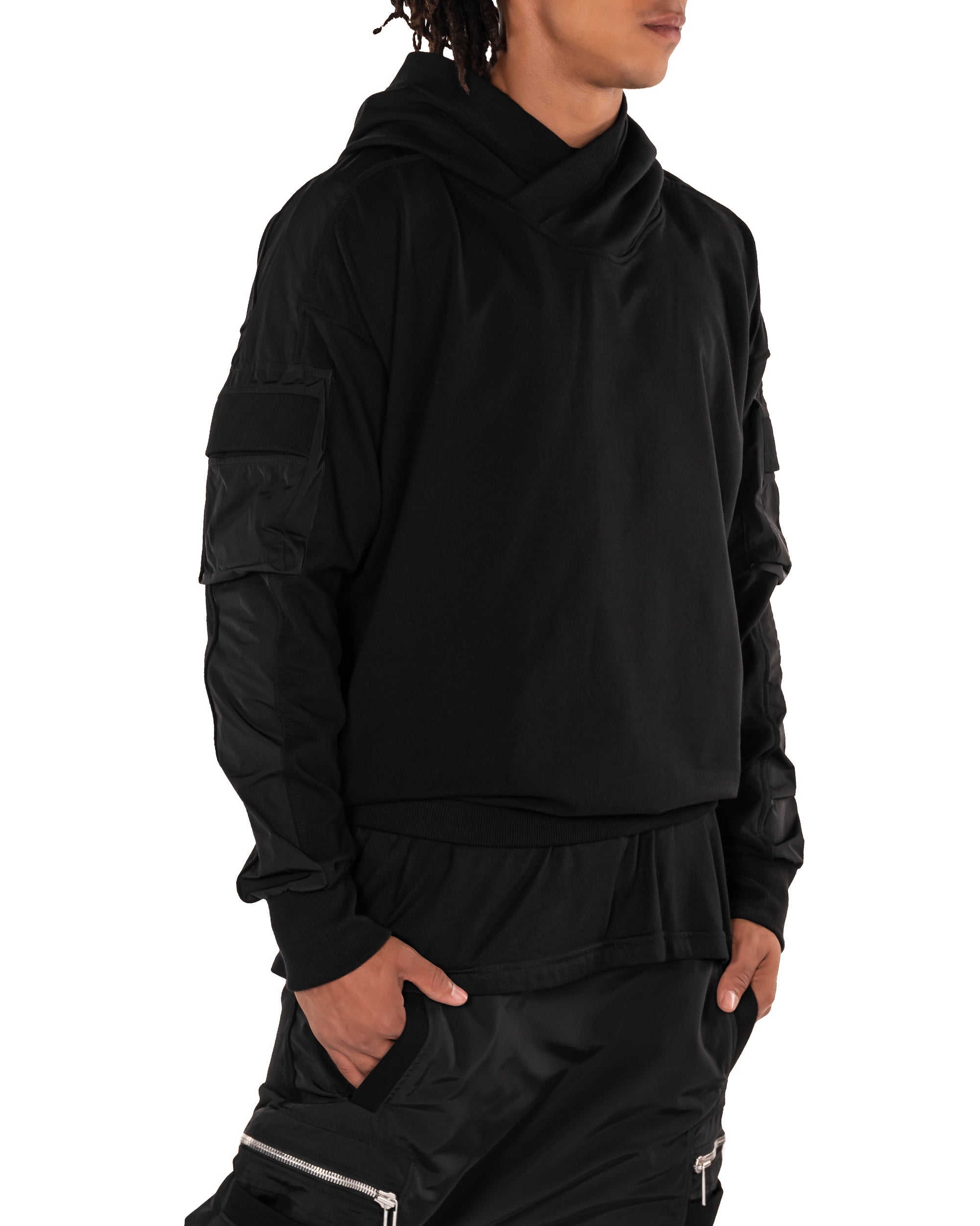 Hem hoodie - H12084
