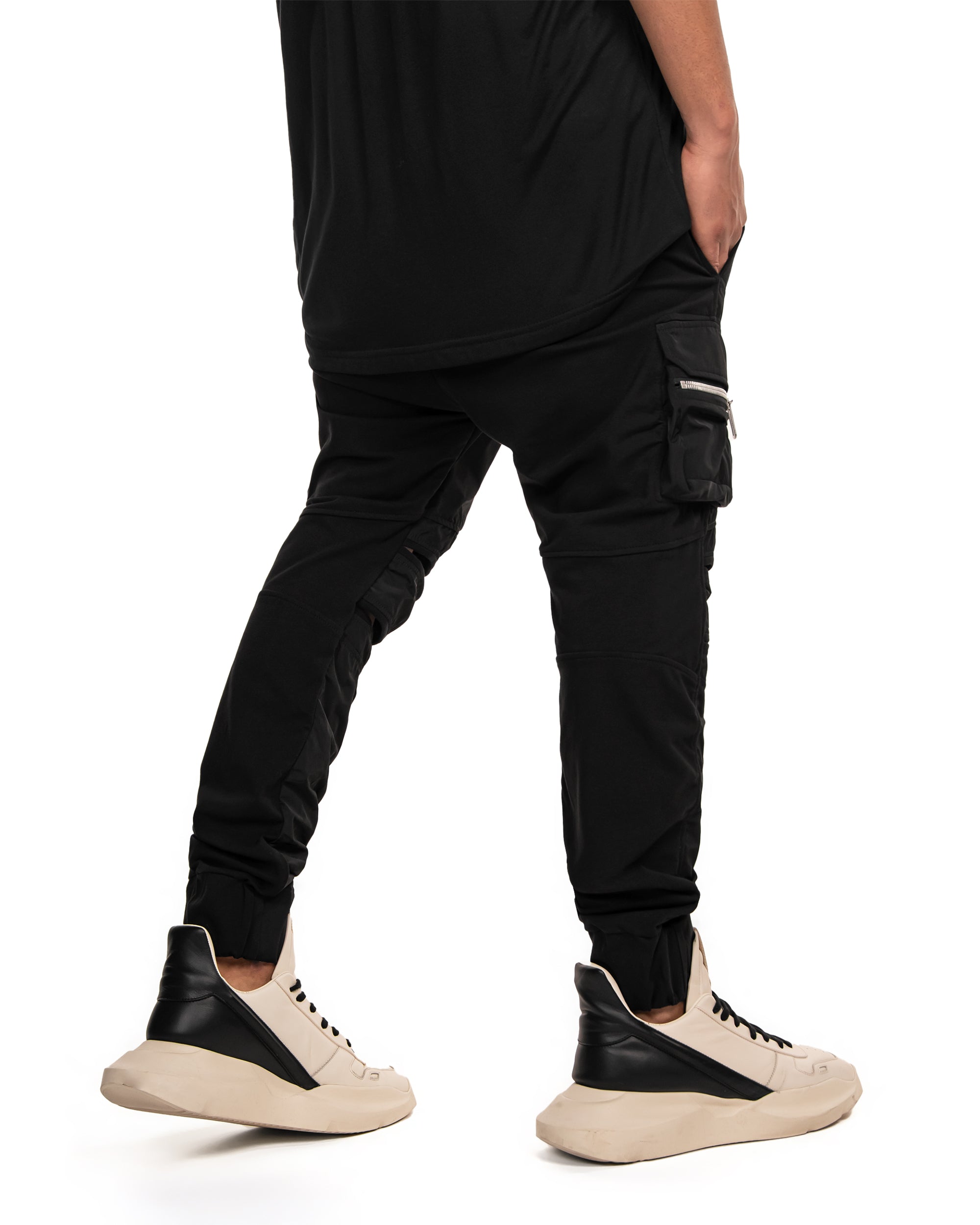 Cut cargo pants - P11799