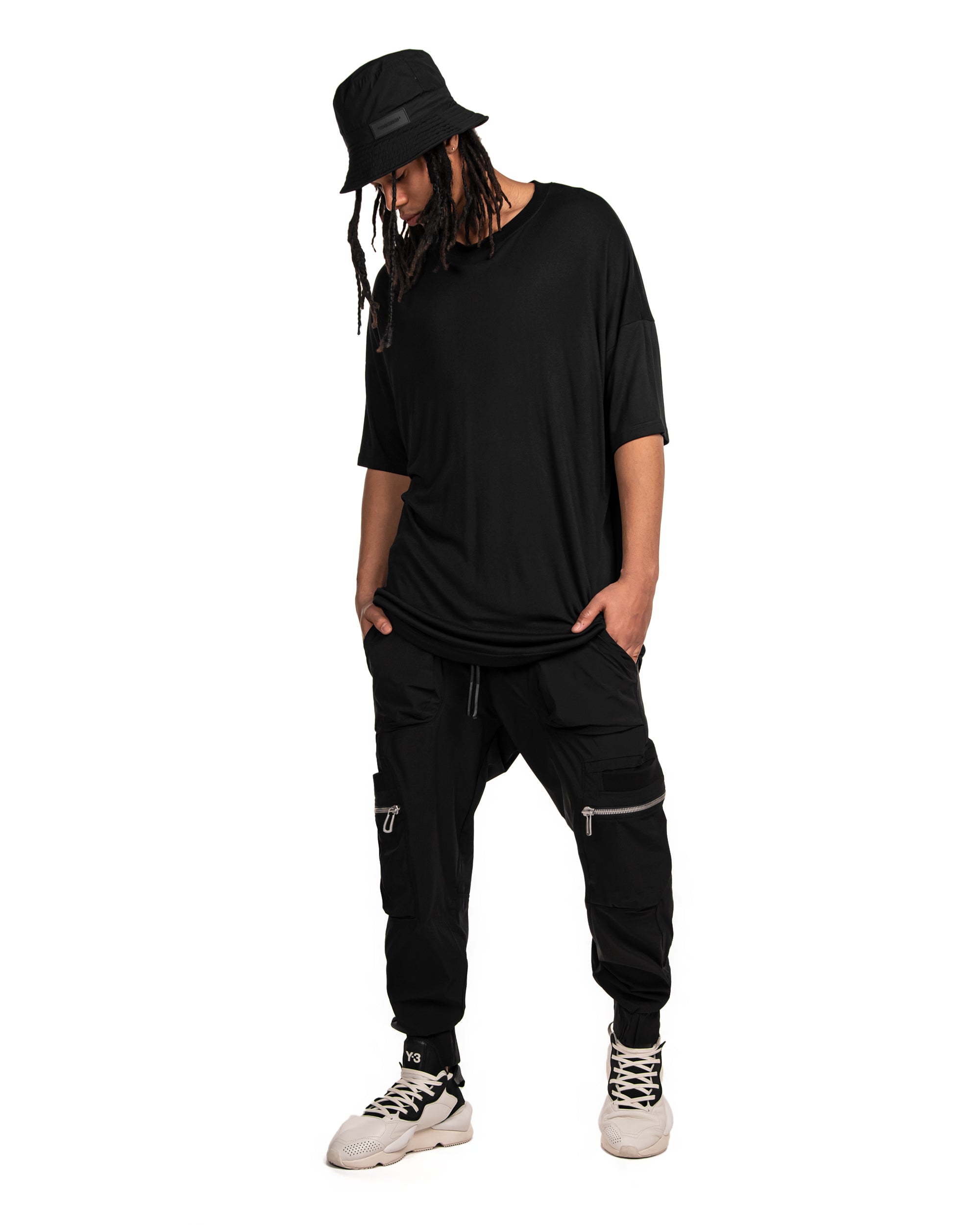 Patch cargo pants - P11788