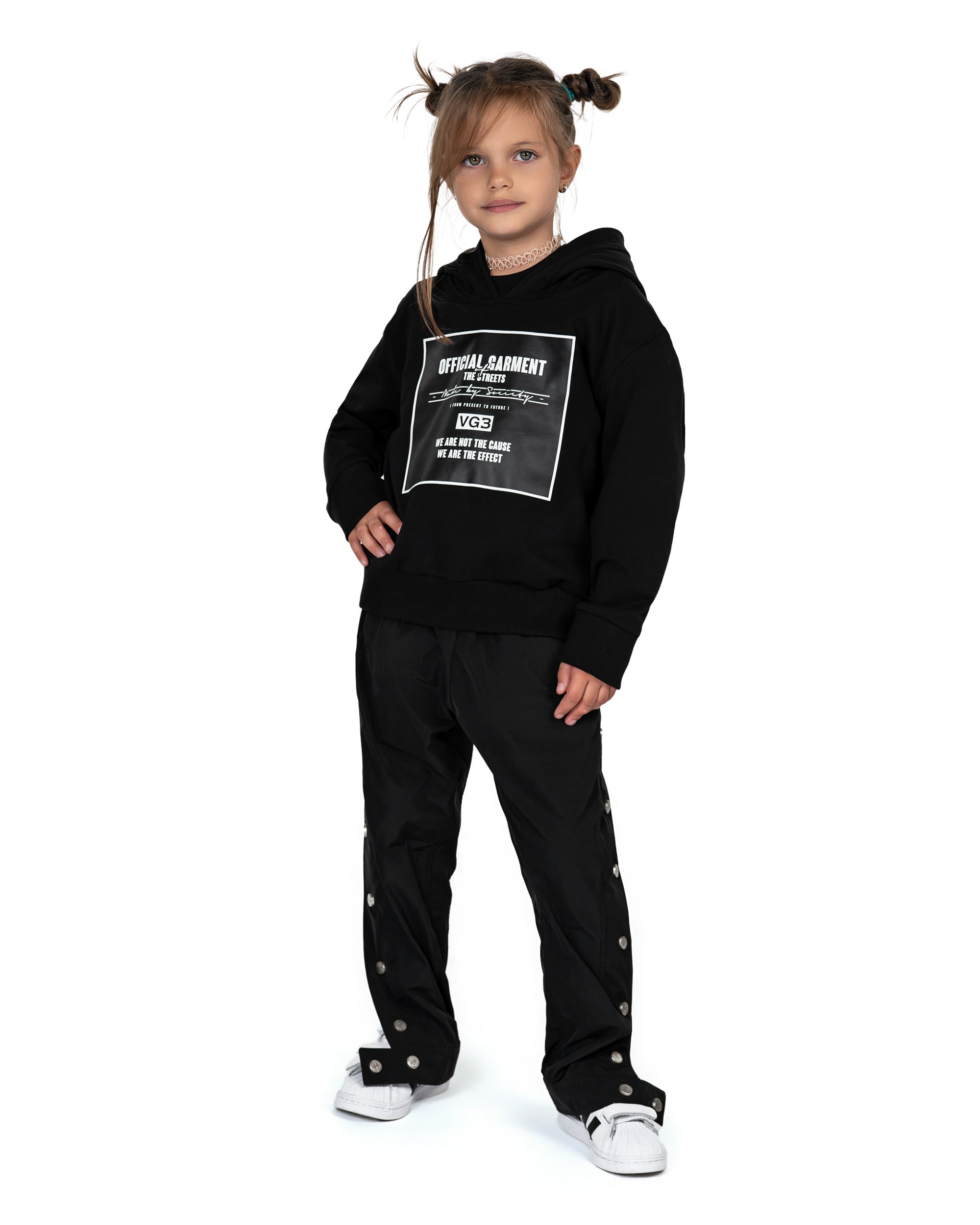 Bluza z kapturem w paski - H33931