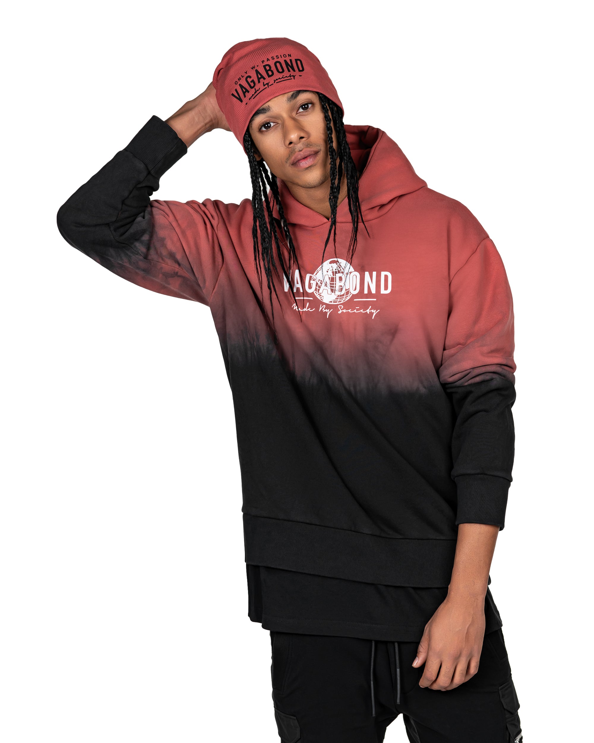 Bluza z kapturem Burnt made by Society - H12296