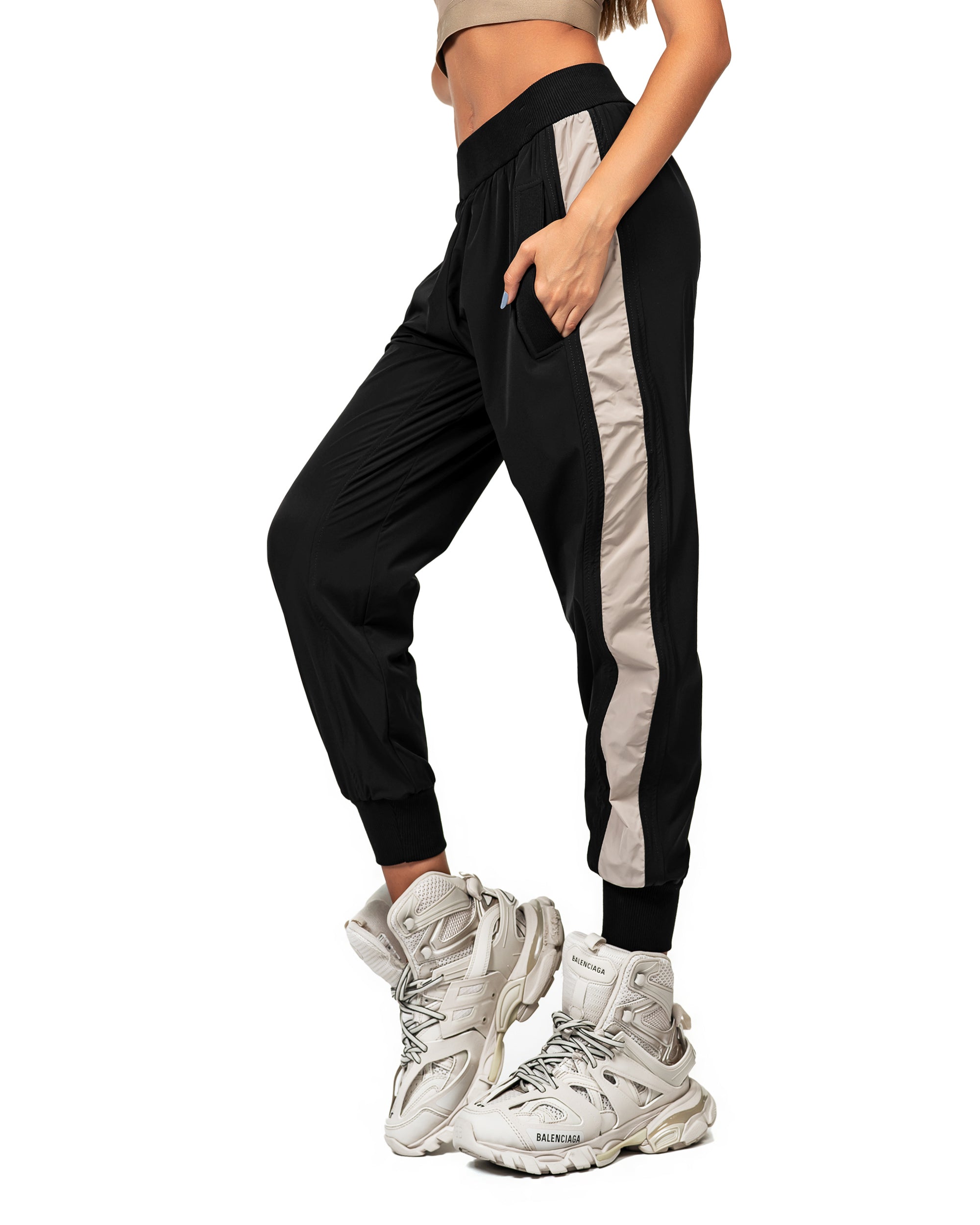 Band jogger pants - P23705