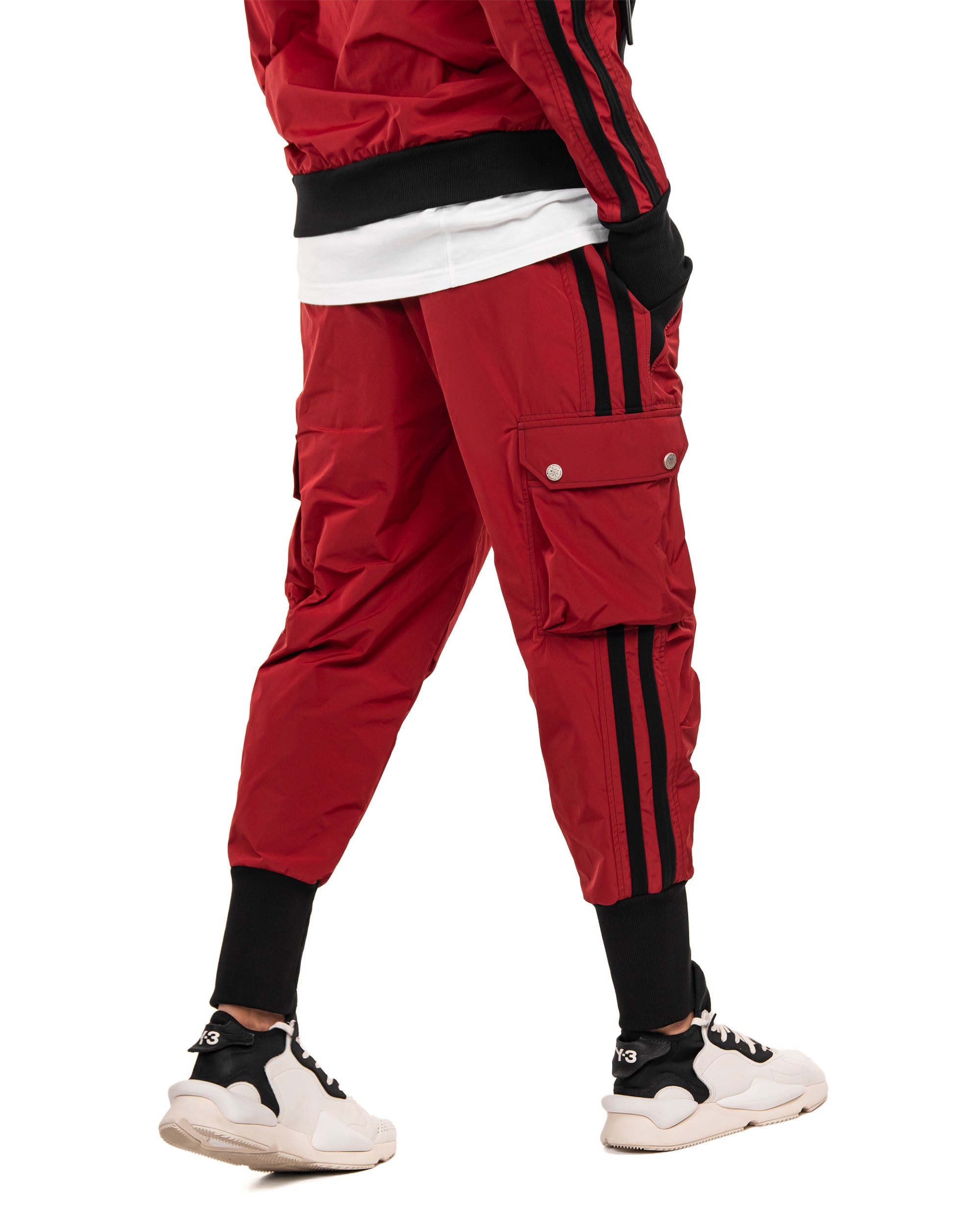 Vertical lines cargo pants - P12532