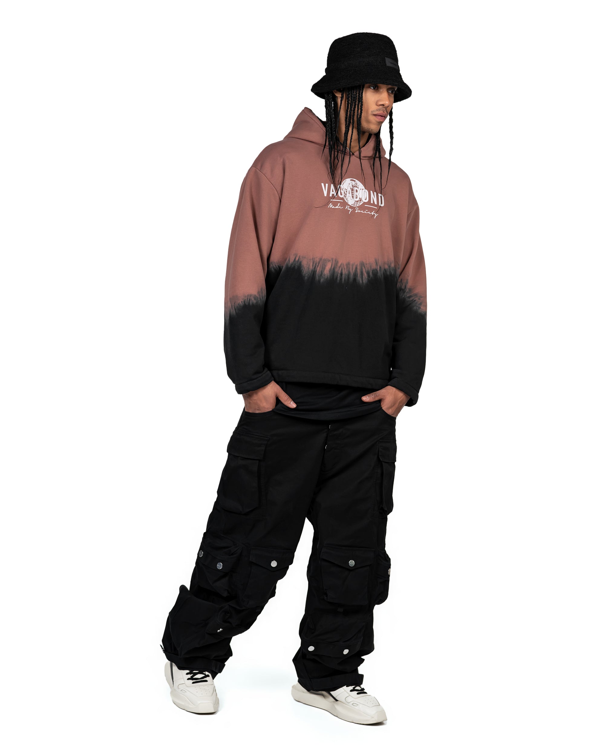 Bluza z kapturem Burnt Made by Society - H12332