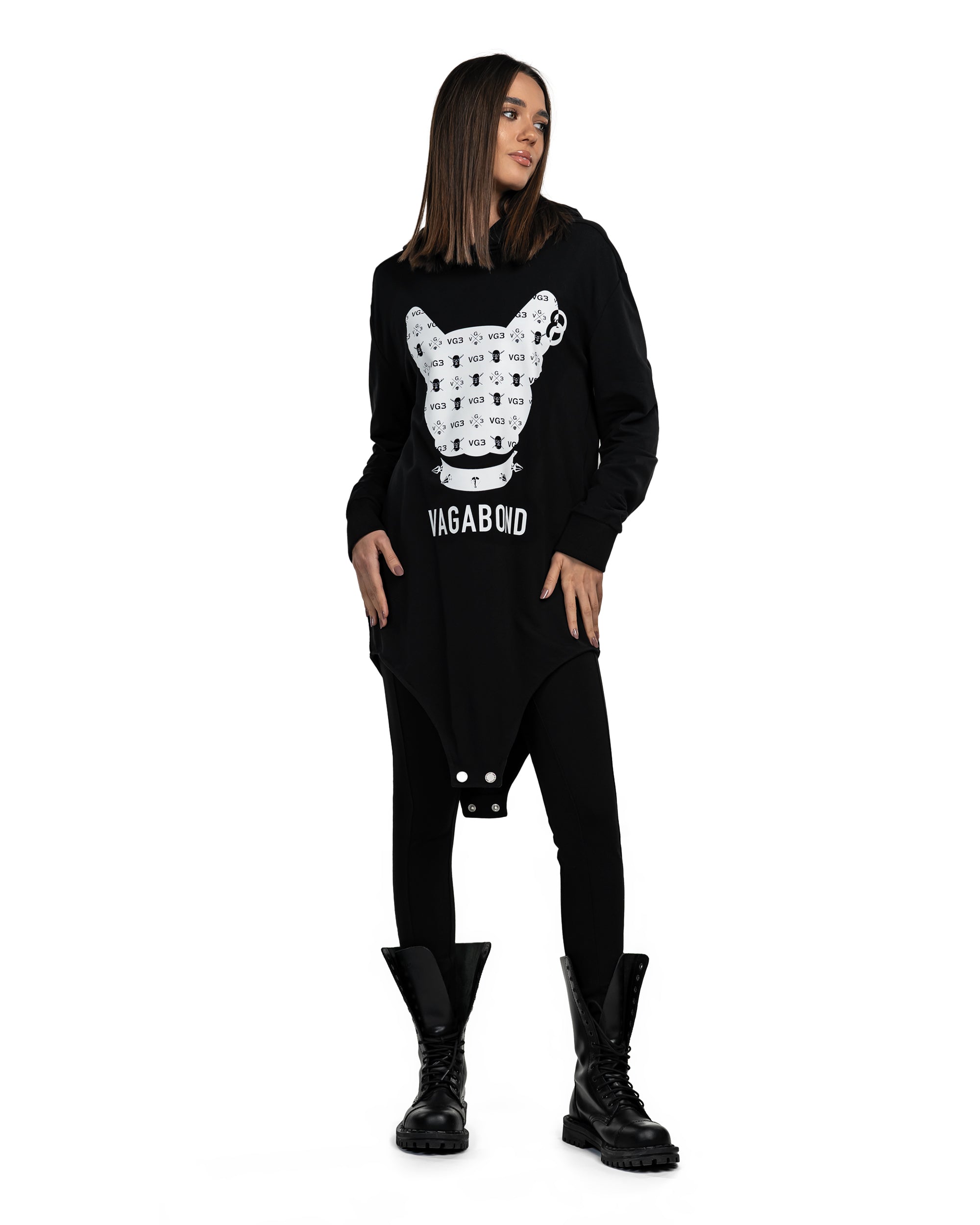 Dog longline hoodie - H23396