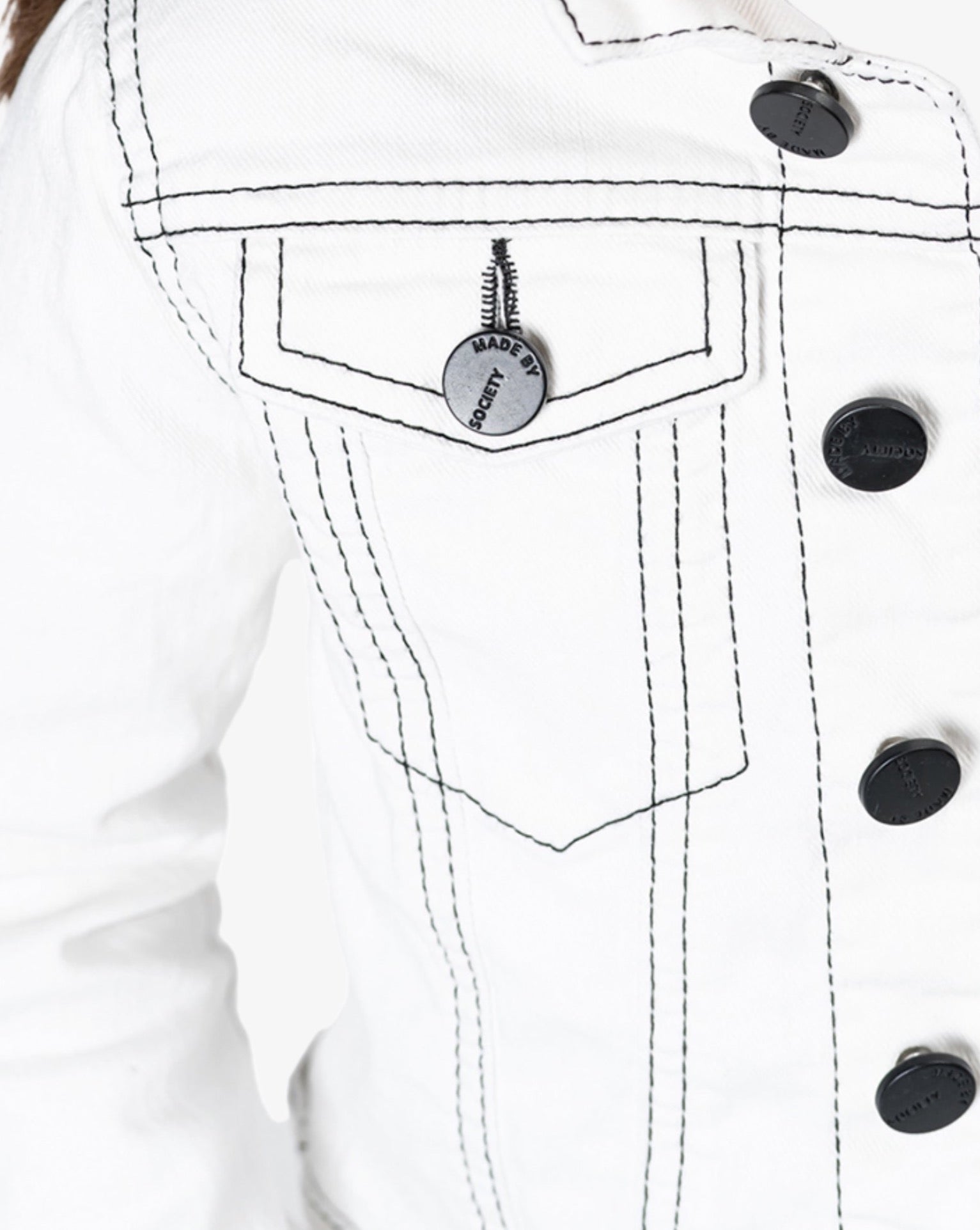 White denim jacket - J33906