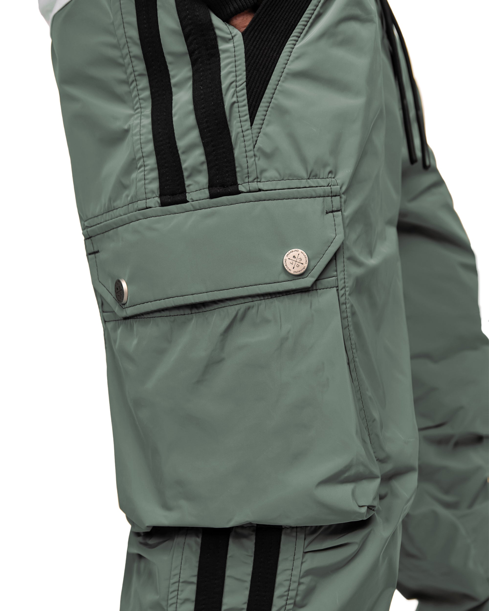 Vertical lines cargo pants - P12534