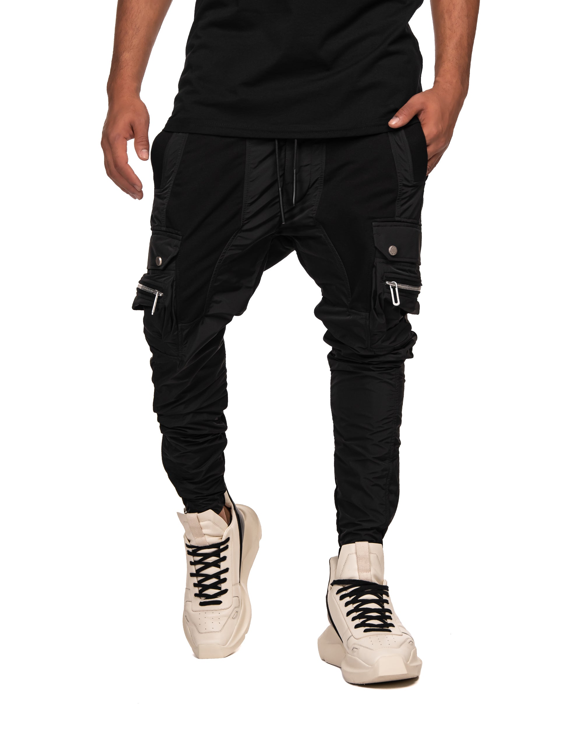 Double stud cargo pants - P12948