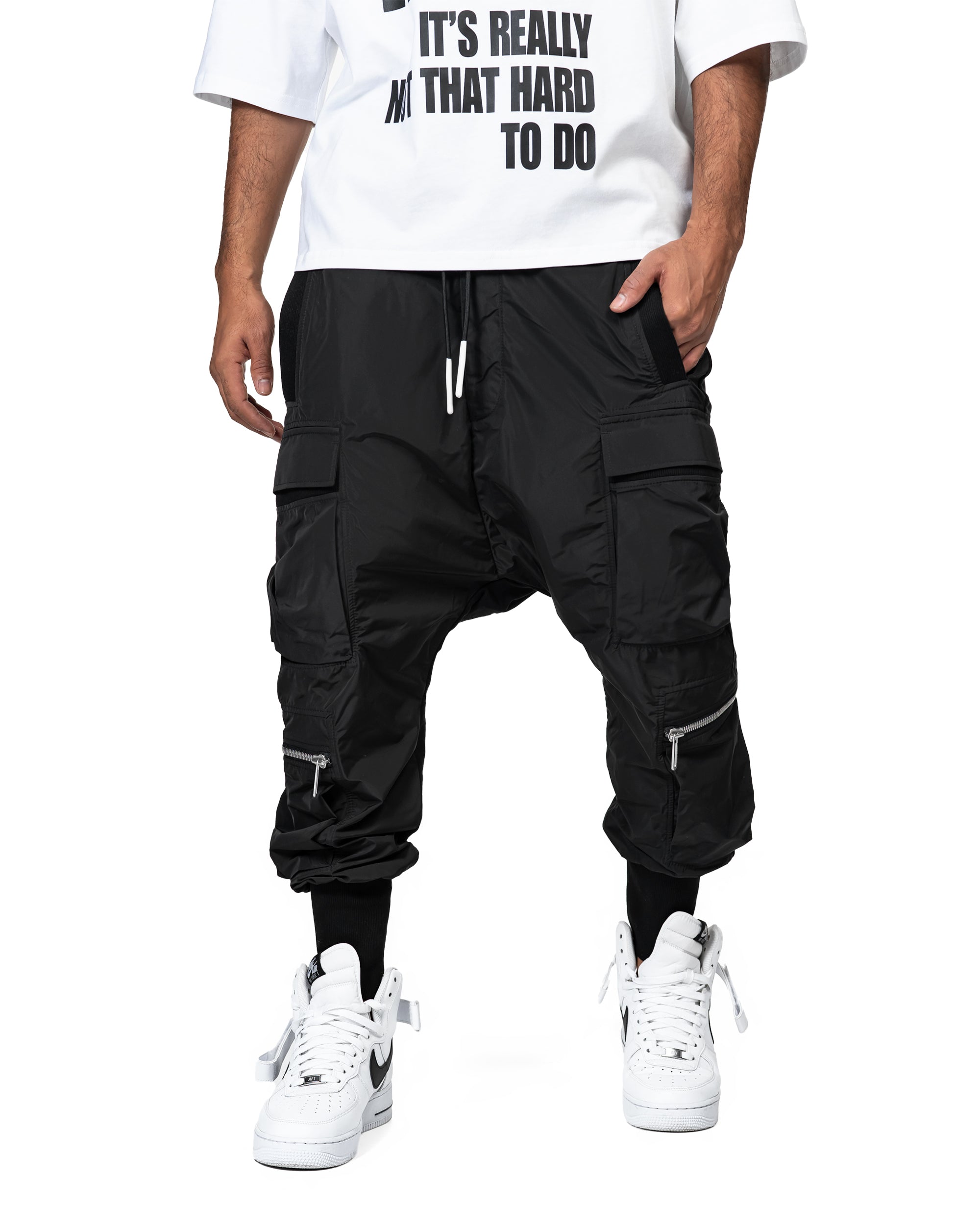 Double cargo pants - P14579