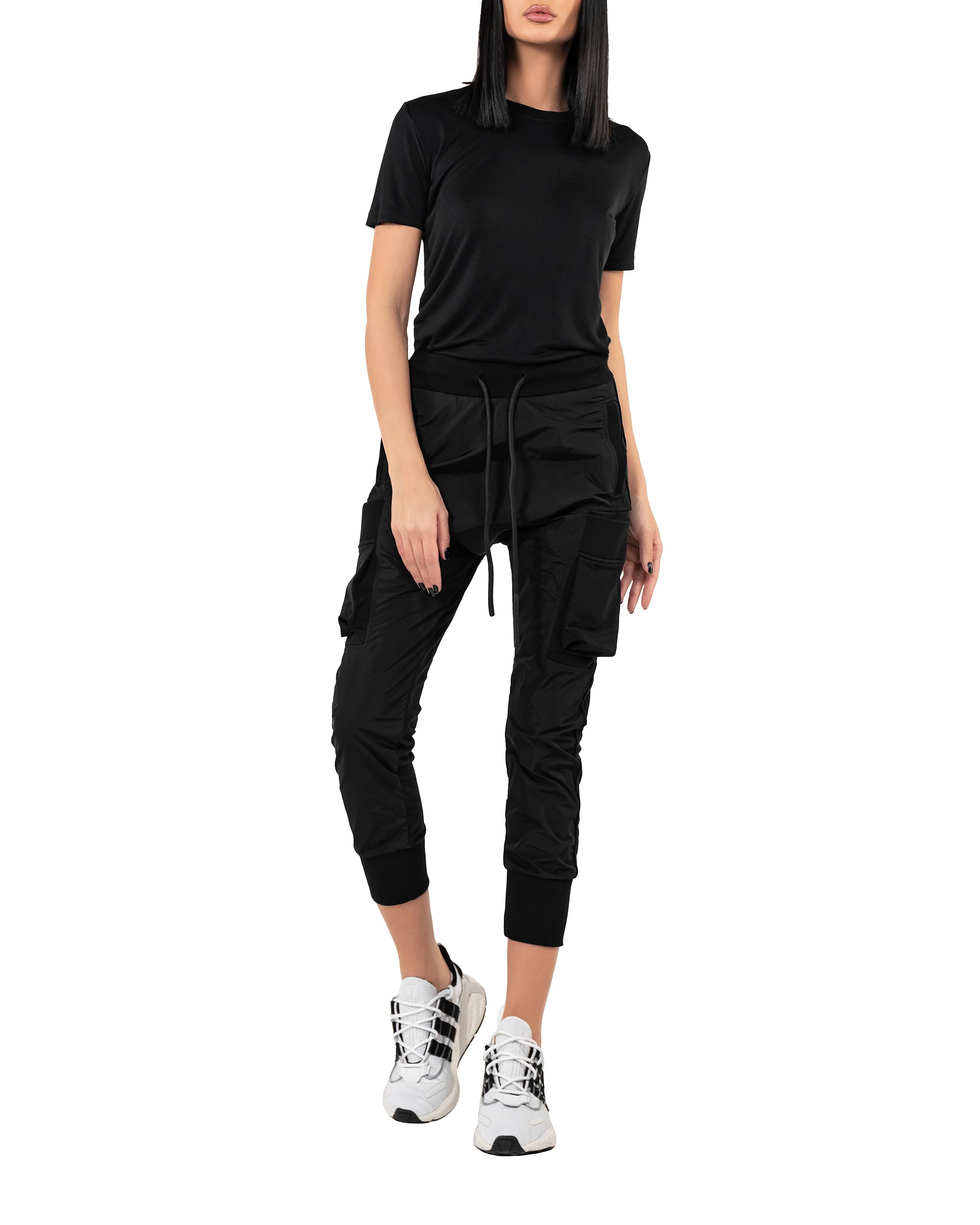 Hem jogger pants - P21971