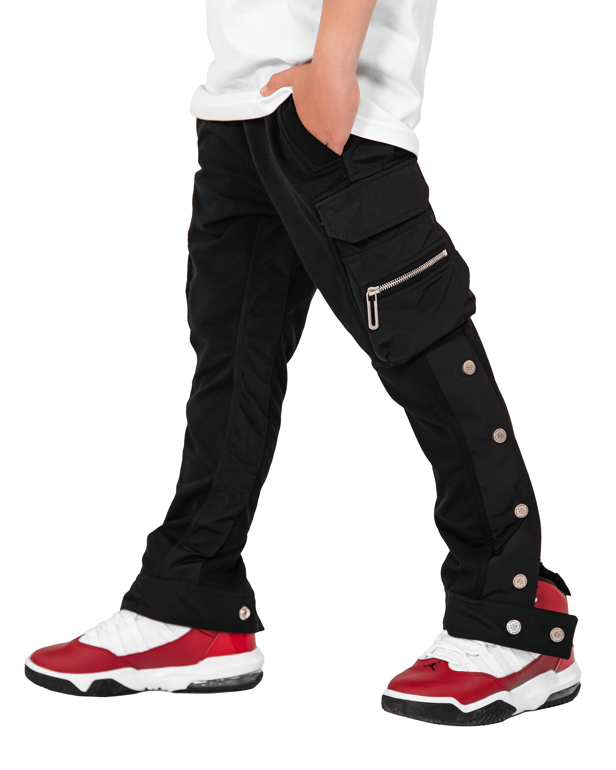 Stud cargo track pants - P32395