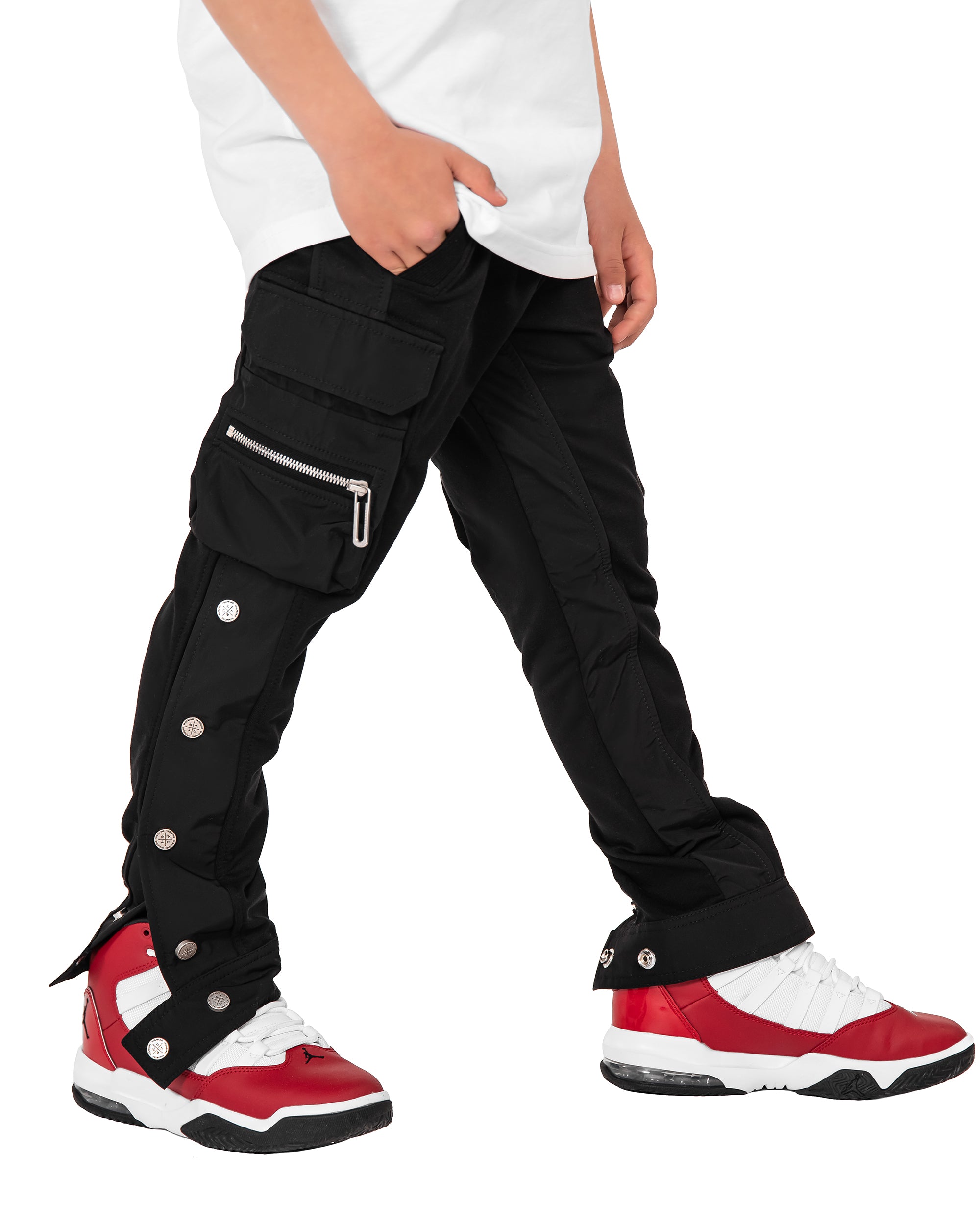 Stud cargo track pants - P32395