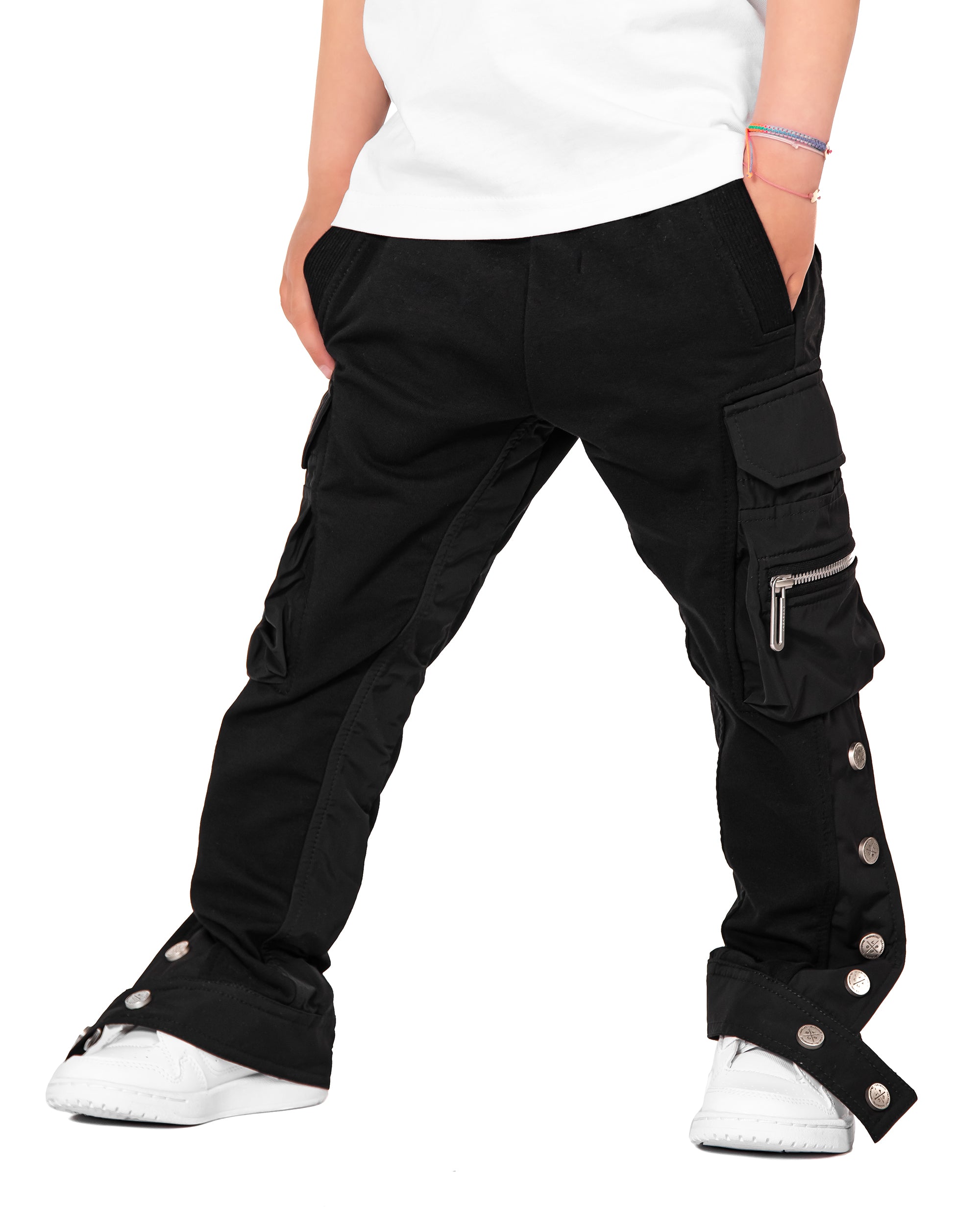 Stud cargo track pants - P32395