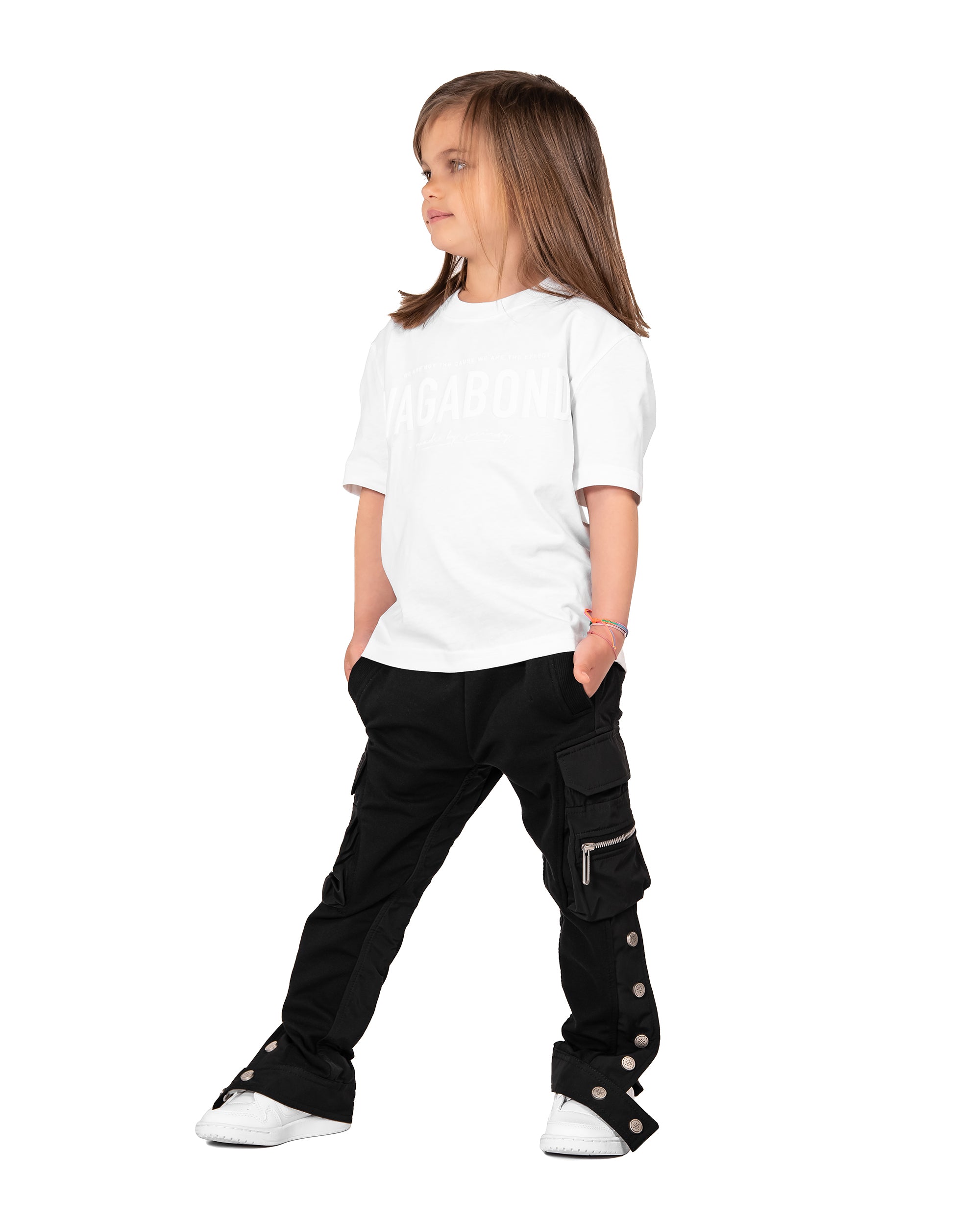 Stud cargo track pants - P32395