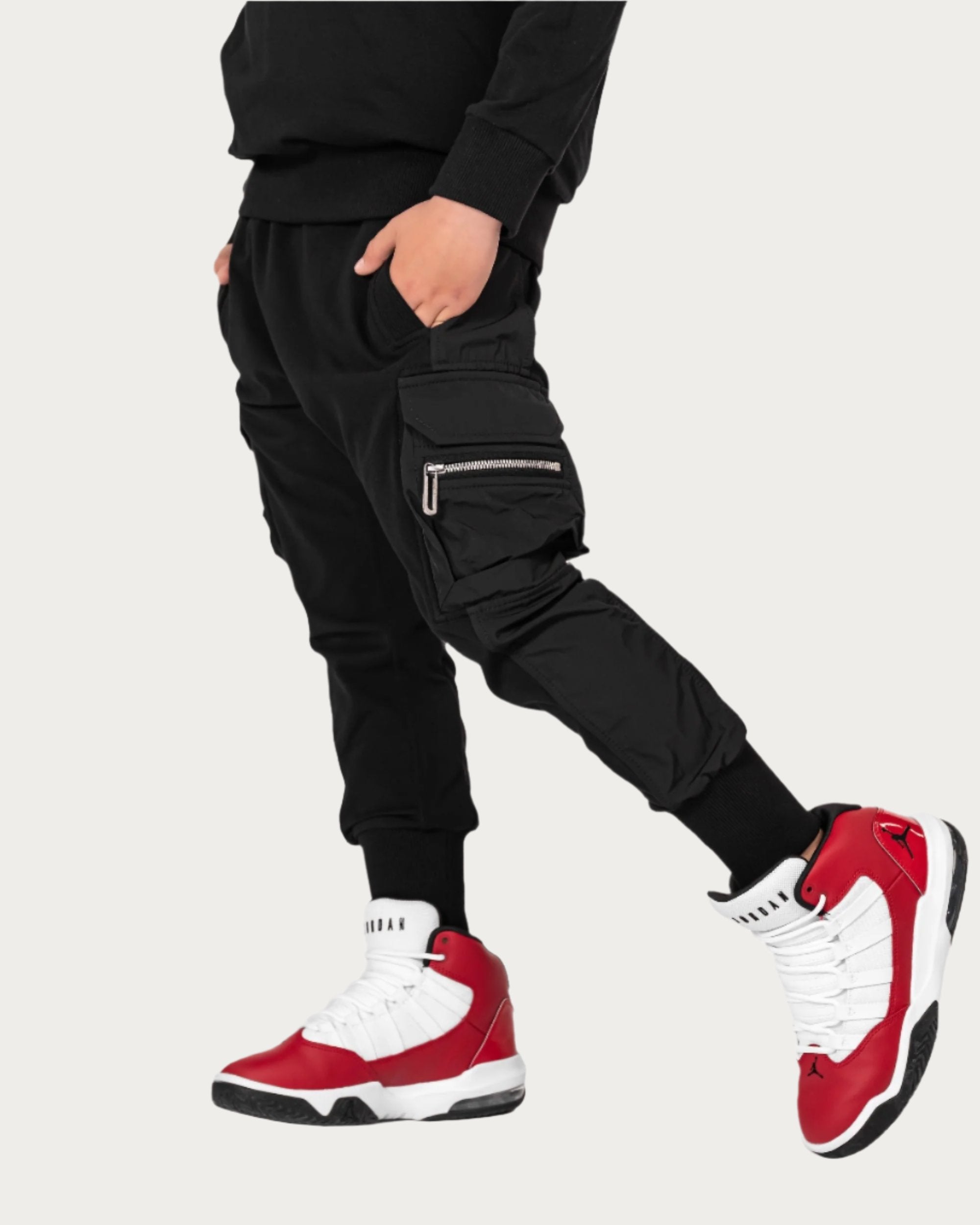 Double cargo pants - P32531