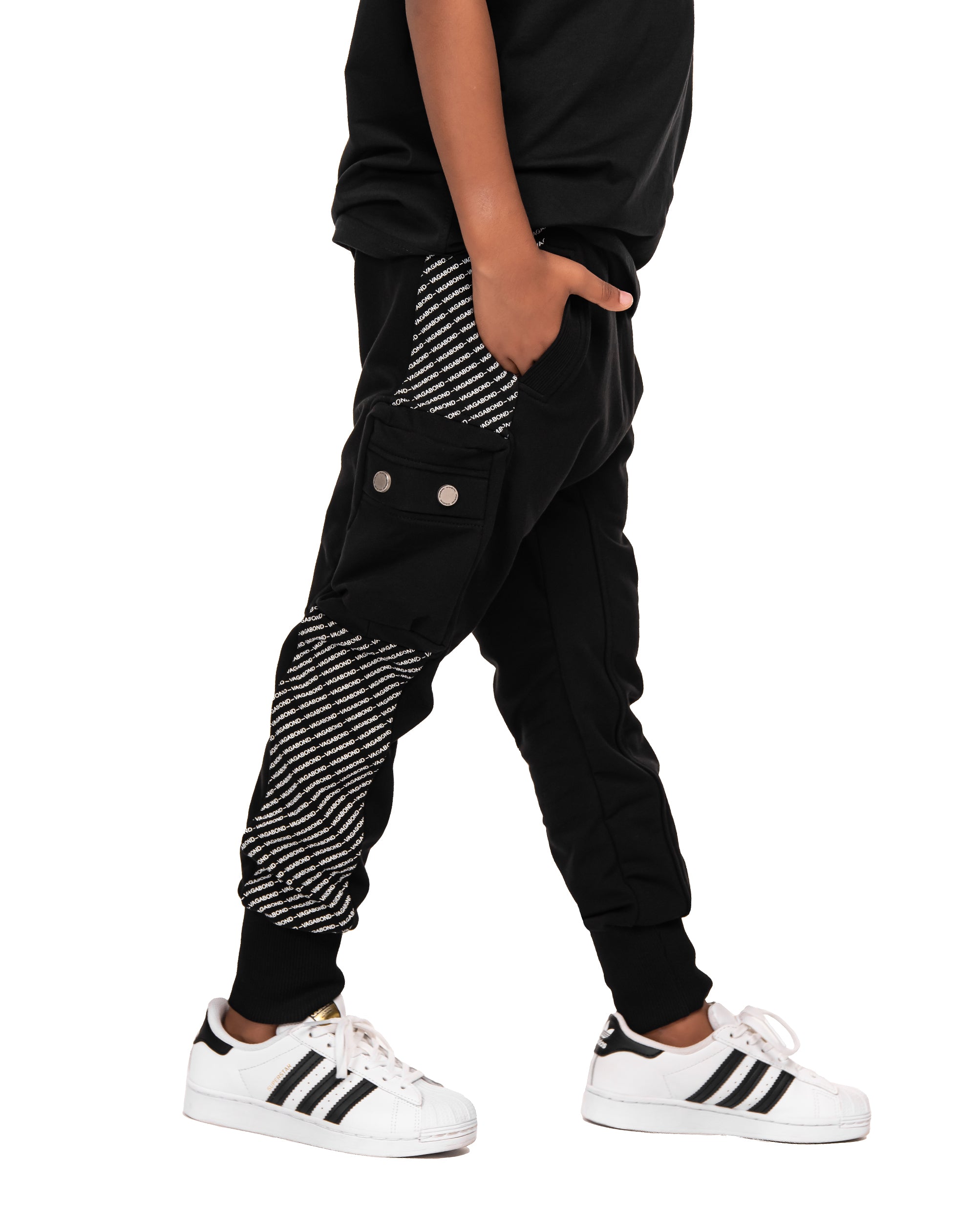 Printed cargo pants - P32955