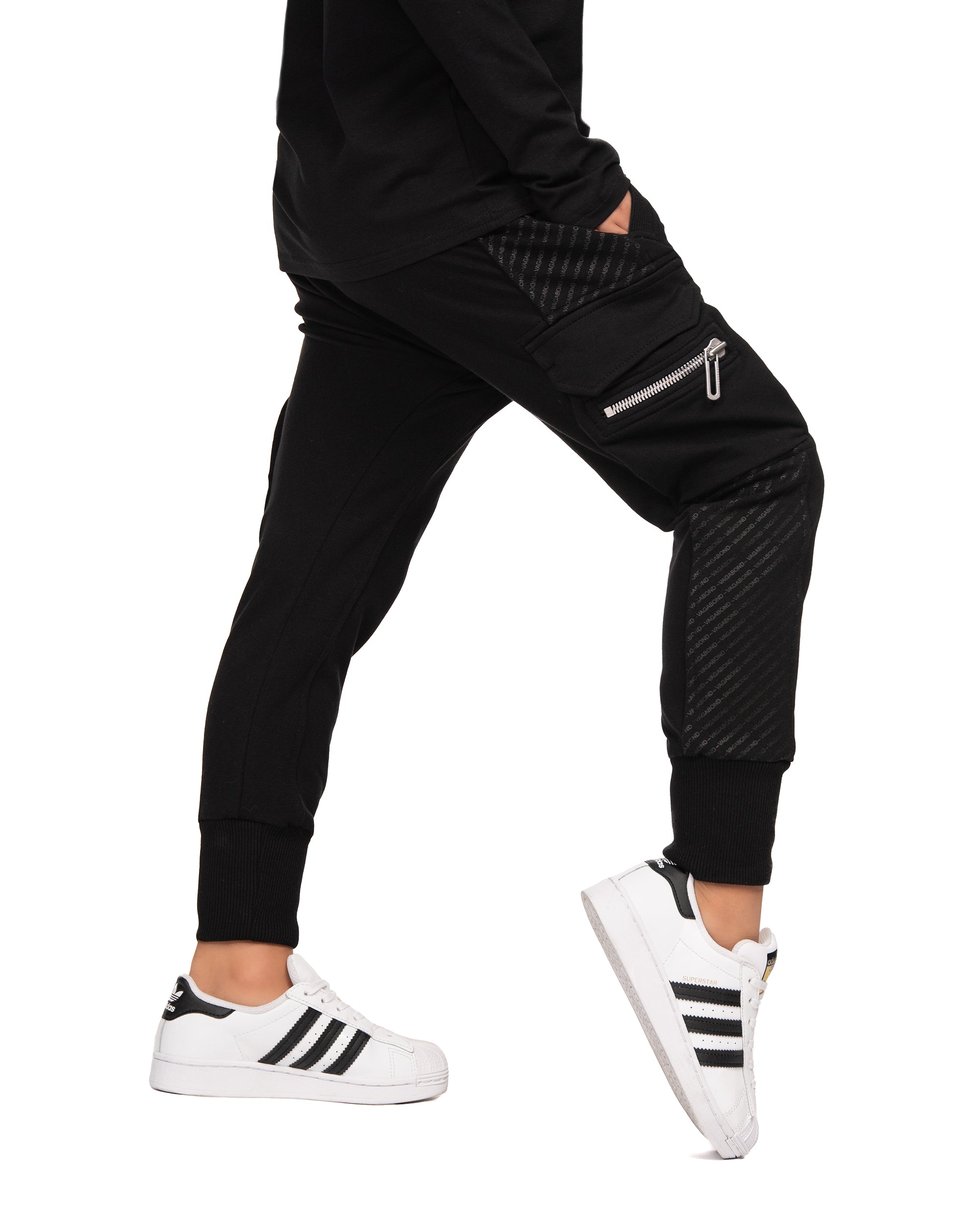 Printed cargo pants - P32958