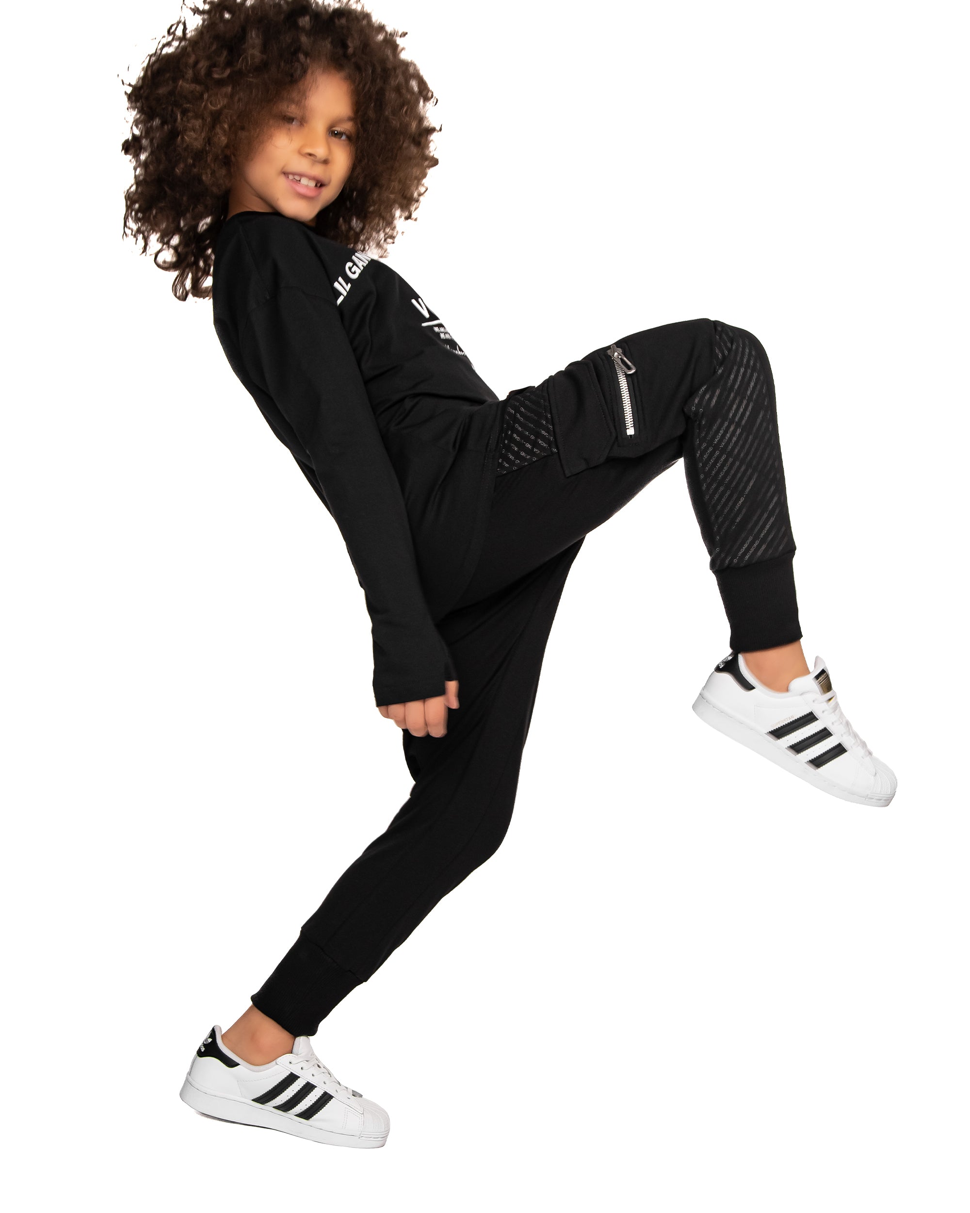 Printed cargo pants - P32958