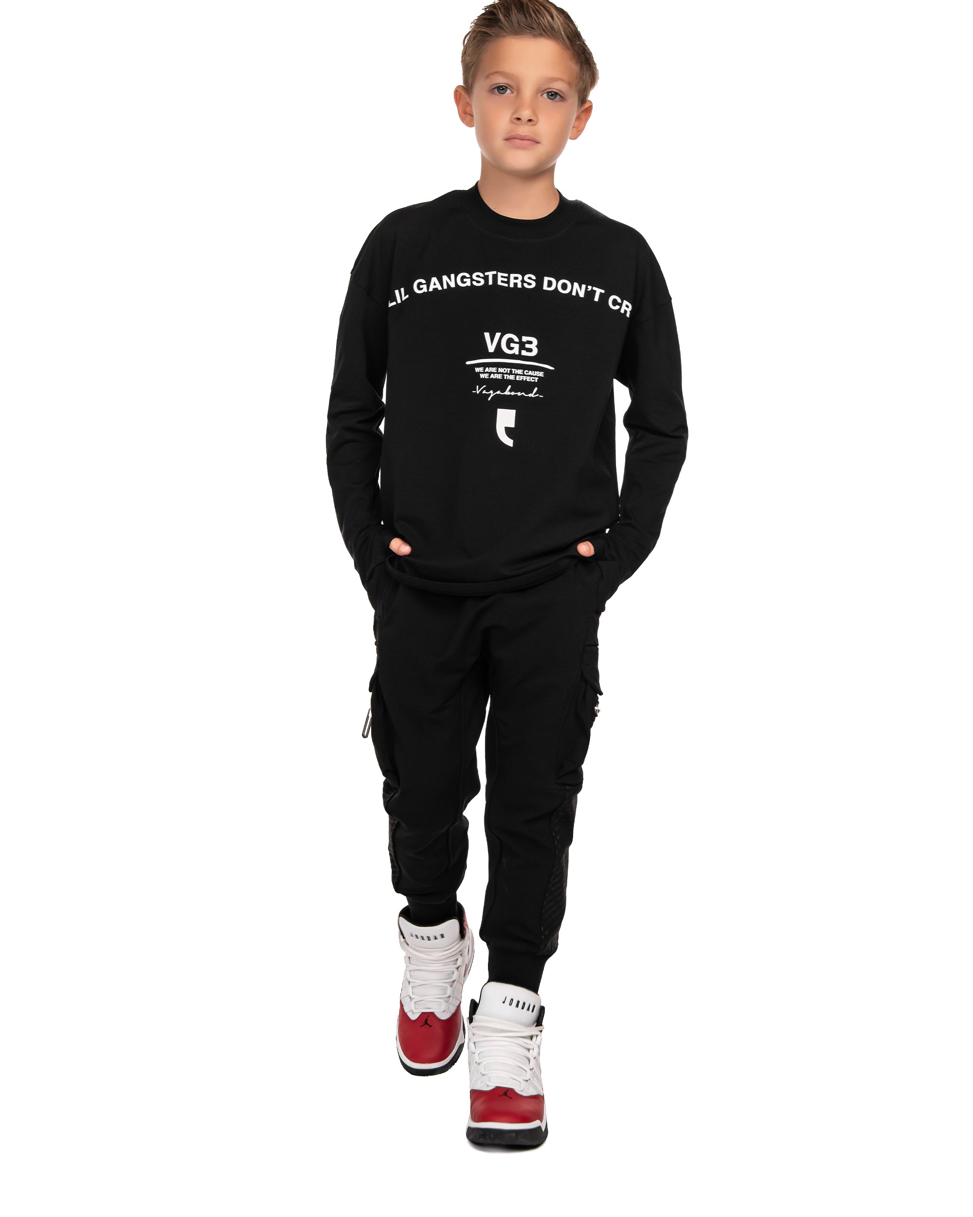Printed cargo pants - P32958