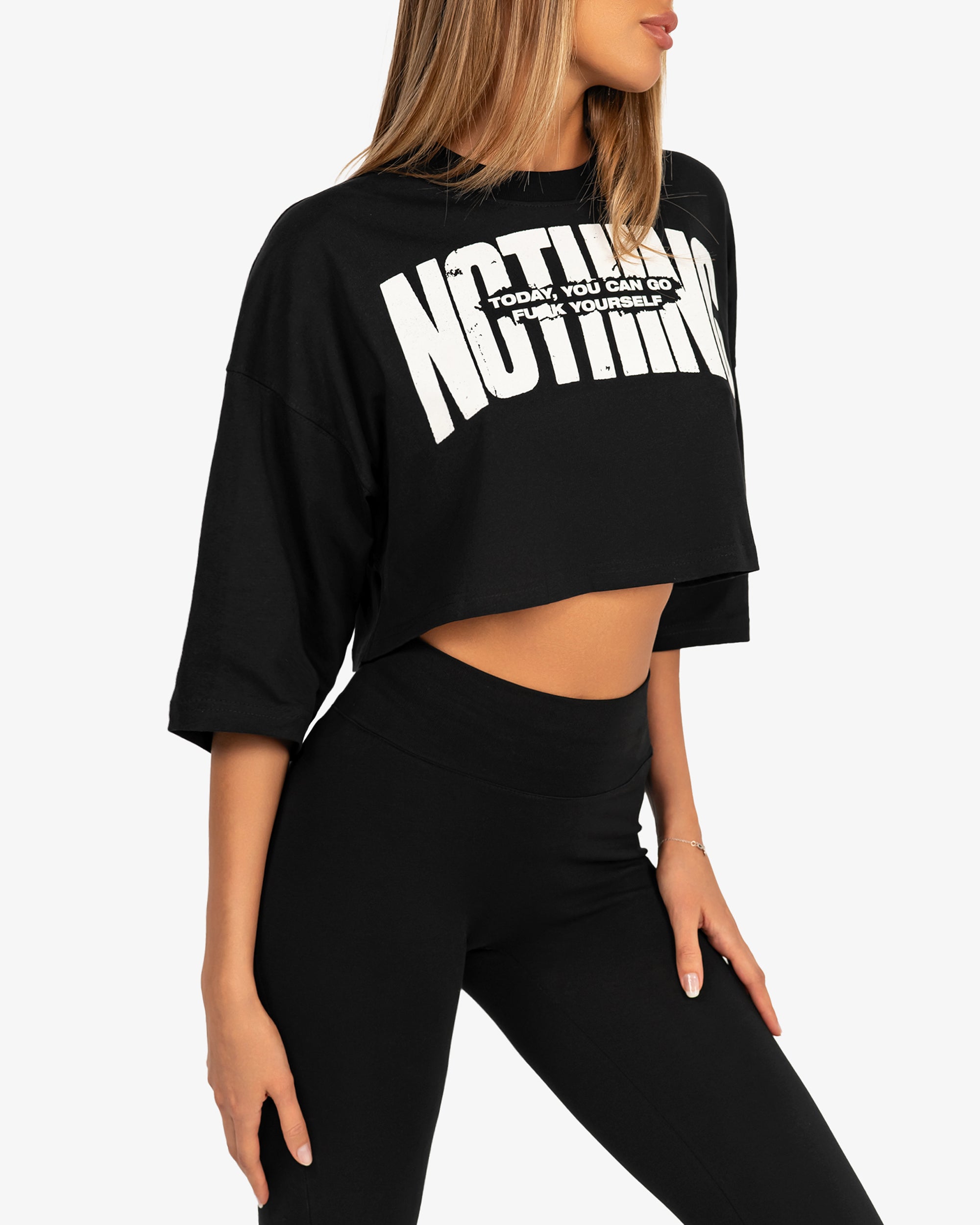 Nothing Crop T-shirt - T25141